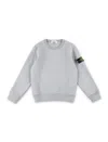 Stone Island Compass-badge Sweatshirt In Grey