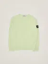 Stone Island Crewneck Sweatshirt In Clorofilla