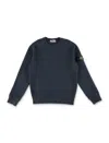 Stone Island Logo Cotton Sweatshirt