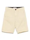 Stone Island Gabardine-weave Shorts In Neutrals
