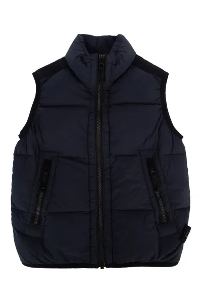 STONE ISLAND GIUBBOTTO S/MANICHE VERA PIUMA