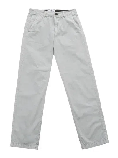 Stone Island Kids' Gray Trousers In Grey