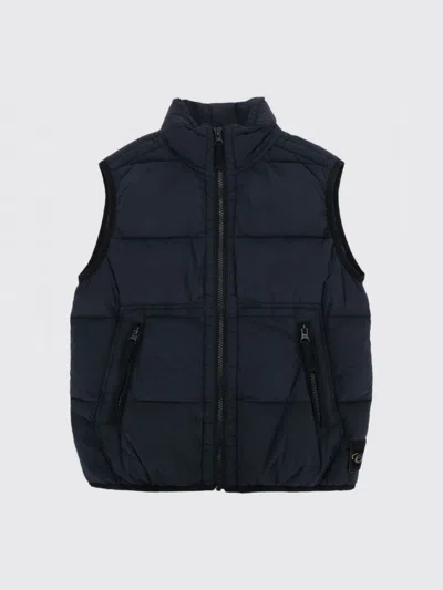 Stone Island Junior Jacket Kids Color Navy In Multi