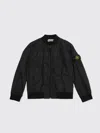 Stone Island Jacket  Junior Kids Color Black In Black