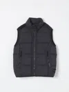 Stone Island Waistcoat  Junior Kids Color Black In Schwarz