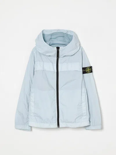 Stone Island Jacket  Junior Kids Color Blue