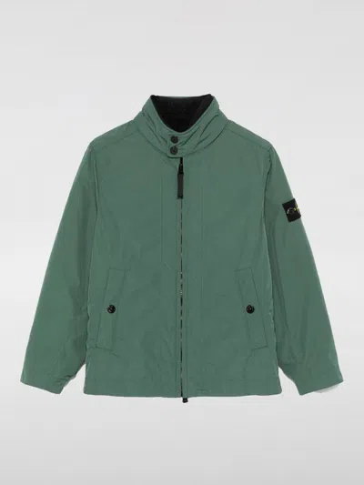 Stone Island Junior Jacket  Kids Color Green In Grün