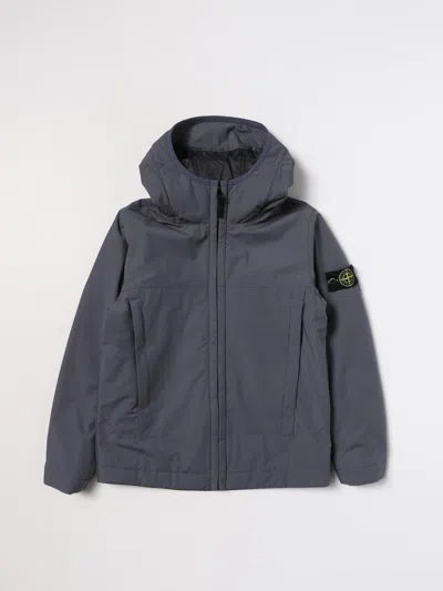 Stone Island Jacket  Junior Kids Color Grey In Grey