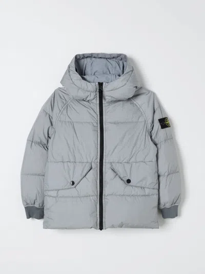 Stone Island Junior Jacket  Kids Color Grey In Grau