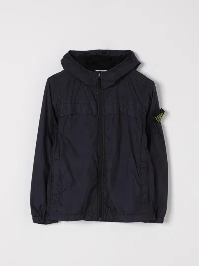 Stone Island Jacket  Junior Kids Color Navy