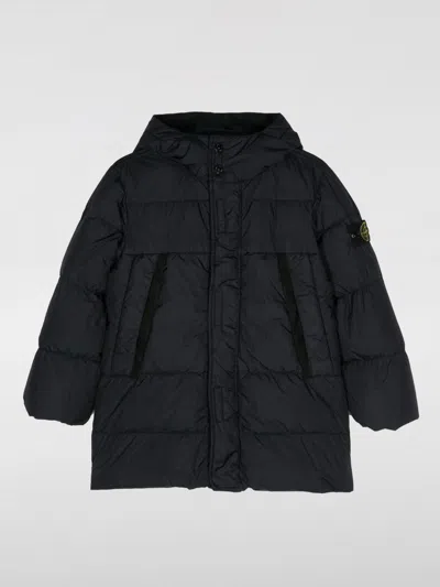 Stone Island Junior Jacket  Kids Color Navy