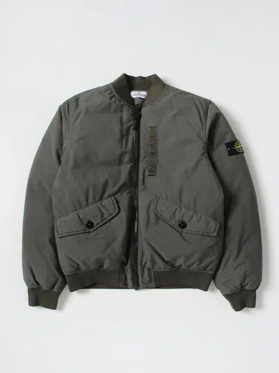 Stone Island Jacket  Junior Kids In Olive