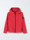 Stone Island Junior Jacket  Kids Color Red