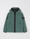 Stone Island Compass-badge Puffer Jacket In Sage Grün