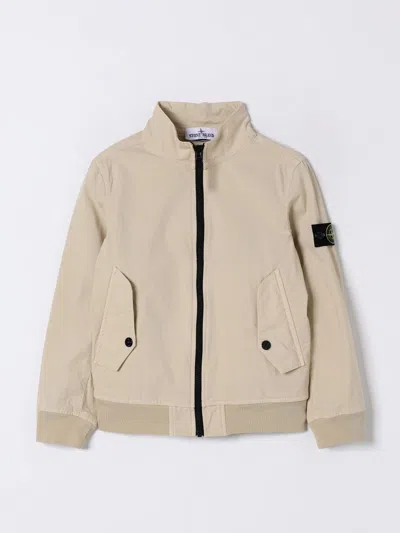 Stone Island Jacket  Junior Kids Color Sand