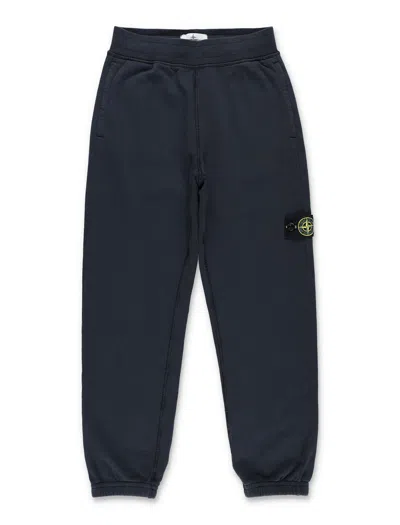 Stone Island Kids'  Junior Jogging Pants In Blue