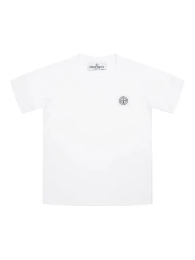 Stone Island Junior K1s162100006.s0050 In White