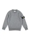 Stone Island Junior Kids' Knit Basic In Grau