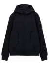 Stone Island Light Soft Shell-r E.dye® Technology Jacket In Blue
