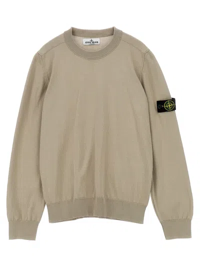Stone Island Junior Logo Badge Sweater