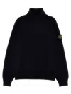 Stone Island Compass-badge Sweater In Blue