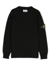 Stone Island Sweater  Junior Kids Color Black In Black