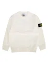 Stone Island Jumper  Junior Kids In White
