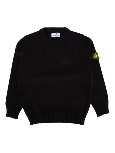 STONE ISLAND LOGO-PATCH SWEATSHIRT