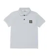 Stone Island Polo Shirt  Junior Kids Color Grey In Blue