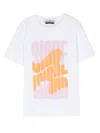 Stone Island Logo-print Cotton T-shirt In White