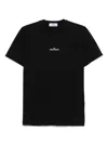 Stone Island Logo-print T-shirt In Black