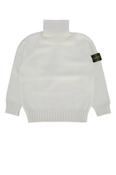 Stone Island Kids' Maglia In Natural