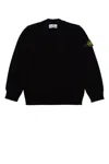Stone Island Sweater  Junior Kids Color Black In Black