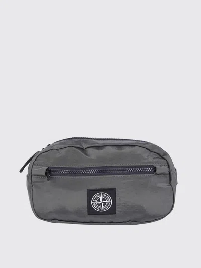 Stone Island Marsupio In Tessuto Tecnico Con Logo  Junior In Green