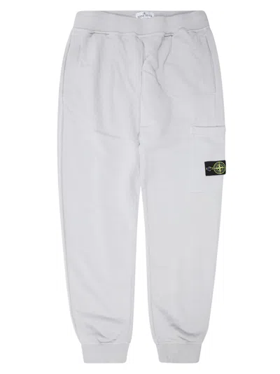 Stone Island Junior Mini Sweatpants In White