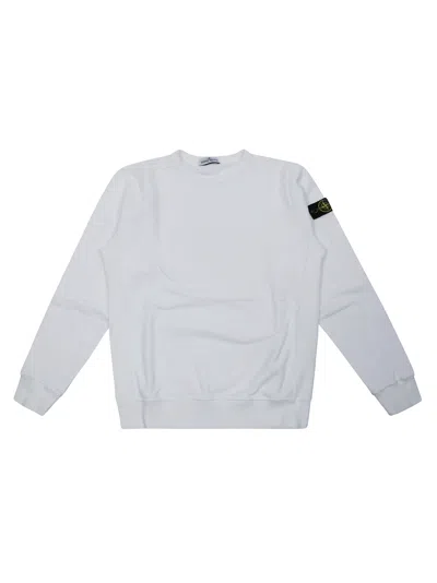 Stone Island Junior Mini Sweatshirt In Blue
