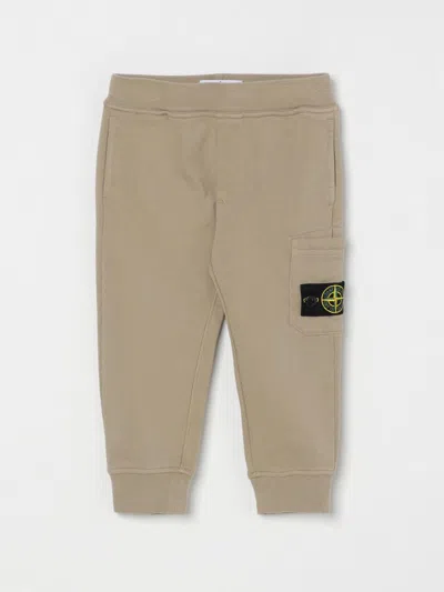 Stone Island Pants  Junior Kids Color Beige