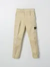 Stone Island Junior Pants  Kids Color Beige