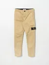 Stone Island Pants  Junior Kids Color Beige In Beige