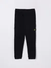 Stone Island Pants  Junior Kids Color Black