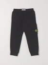 Stone Island Pants  Junior Kids Color Black