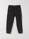 Stone Island Pants  Junior Kids Color Black