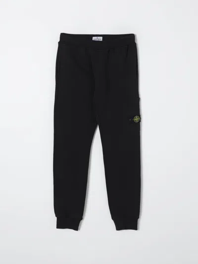 Stone Island Kids' Pants In Blue