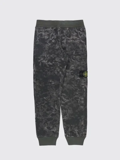 Stone Island Pants  Junior Kids Color Black In Schwarz