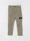 Stone Island Pants  Junior Kids Color Brown