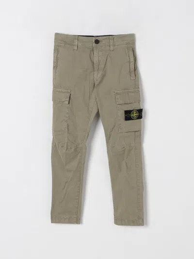 Stone Island Pants  Junior Kids Color Brown