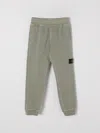Stone Island Pants  Junior Kids Color Green In Green
