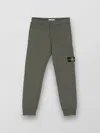 Stone Island Compass-badge Track Trousers In Green