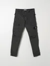 Stone Island Pants  Junior Kids Color Grey