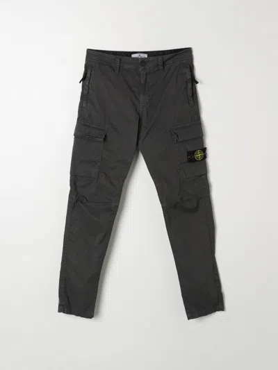 Stone Island Pants  Junior Kids Color Grey